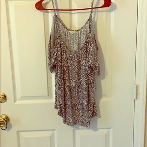 Off the shoulder top